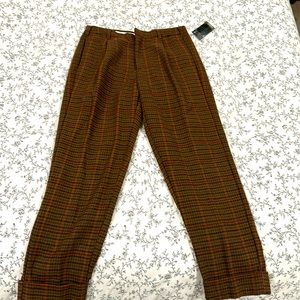 Brown patterned Size 30 Brixton brand trousers.